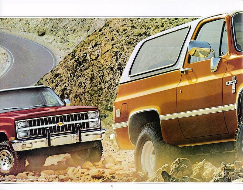 1982 Chevrolet Blazer Brochure Page 2